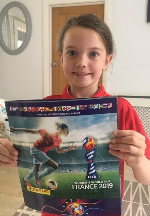 LetToysBeToys's tweet image. “Not having the women’s World Cup stickers is sending a bad message to girls everywhere that women are less important than men” Well done 7 year old Immy for taking action and speaking up about this! 👏🏾👏🏼🎉👍🏽😊#FootballforAll #FIFAWWC uk.news.yahoo.com/womens-world-c…