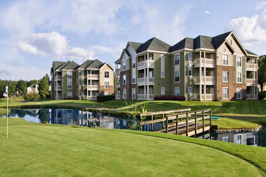 The view from @ashfordgreenapartments in #Charlotte #NC