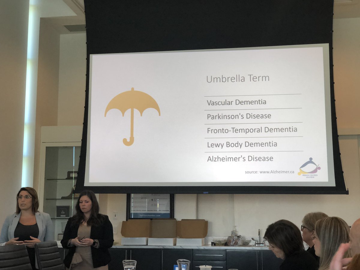 halifaxchamber's tweet photo. 25+ members joined us for lunch today featuring @PersonCentredU learning about supporting people diagnosed with dementia and helping them remain in the workforce. https://t.co/m00zLLHLAe