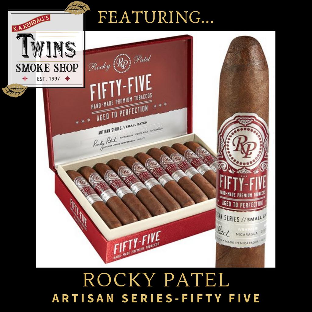1 week until a winner is pulled by Rocky⁣ (June 21st)⠀
⠀
🤩⠀
This week's #RP feature is the Artisan Series Fifty Five Maduro
🔥⠀
Wrapper: Nicaraguan
Binder: Ecuadorian Habano
Filler: Nicaraguan
#AgedToPerfection
🔥 ⠀
Visit us in store and grab a box with our promo deals!