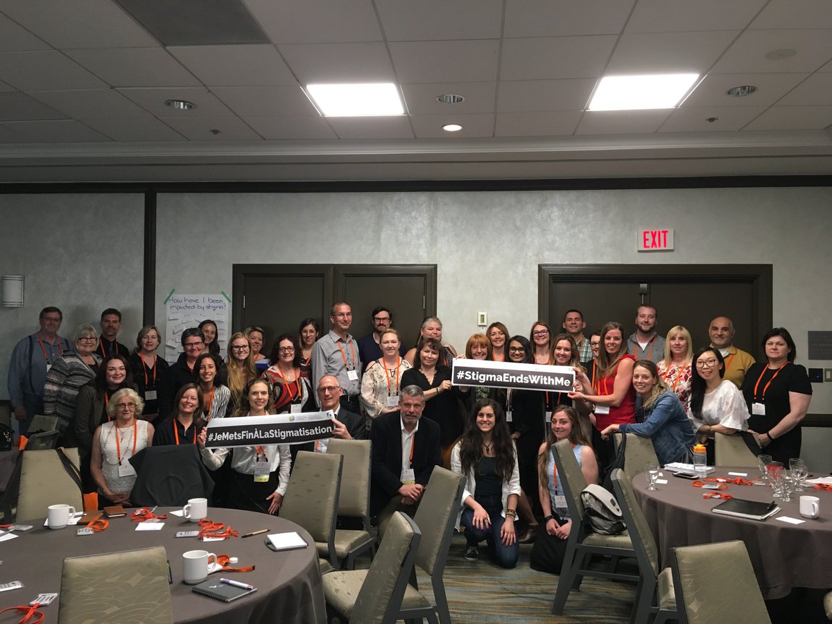 CAPSACanada's tweet photo. ICYMI: A collection of photos from the 7th Annual #AMHO2019 Conference, presented by @AMHOnt and featuring @C_Mulroney, @RobinMartinPC, and many of our great partners and friends supporting #StigmaEndsWithMe https://t.co/8FSc0moHWz https://t.co/bHuzBCQd3M