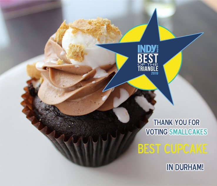 3 years in a row. Thanks, Cupcakes! 🥰
<a href="/indyweek/">INDY Week</a> #indyweek #bestofthetriangle2019