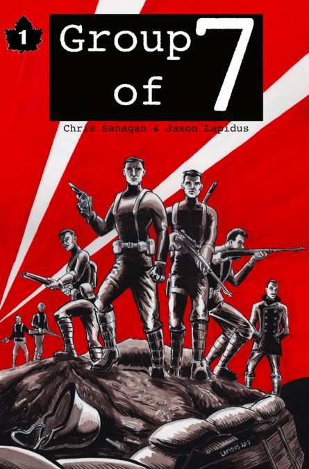 SpinwhizComics's tweet photo. The First World War. Vimy Ridge. Canada's baptism by fire. A mysterious enemy and a group of legendary heroes. A Group of 7. #Awesome
#groupof7comic @ChrisSanagan @JasonLapidus - now on https://t.co/fnBpdemdHD!
https://t.co/gVqn5BU5lA
#comics #adventure #heroes https://t.co/nY3Tr3JYrp