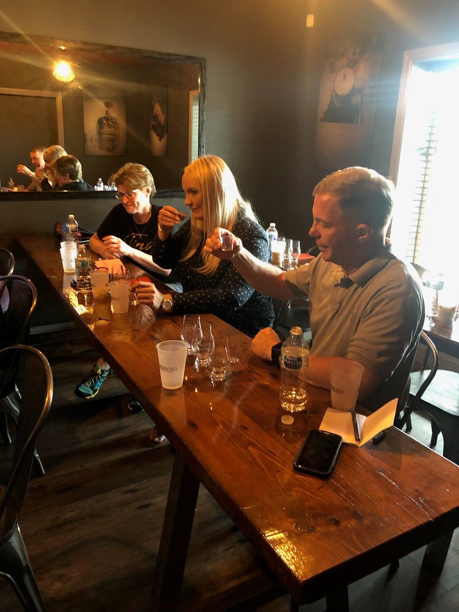 Payless_Liquors's tweet photo. Lots of fun selecting new barrels at Jefferson's Bourbon today! 🥃 #barrelselection #paylessselect #jeffersonsocean https://t.co/mEHqQ3l2QI