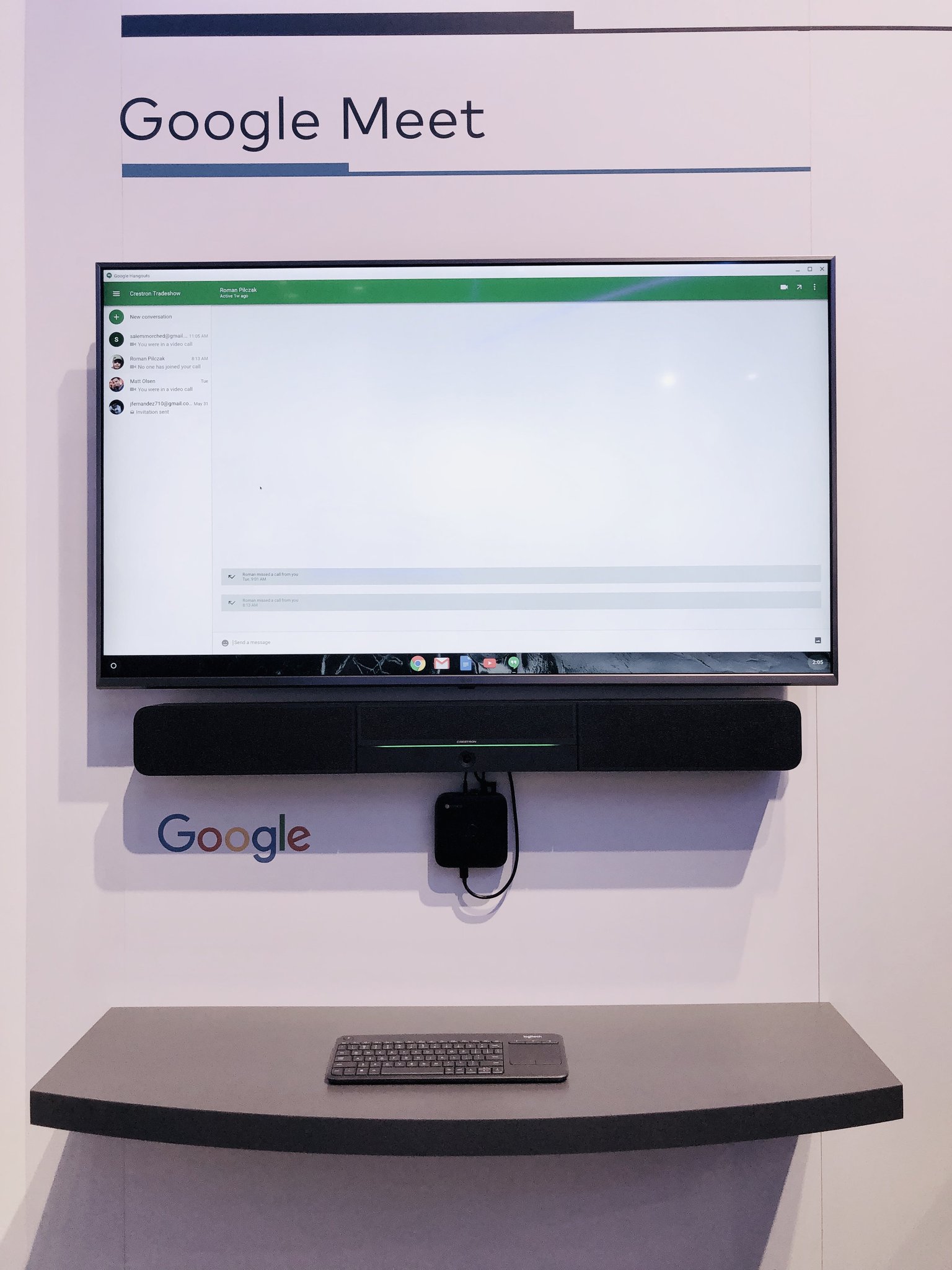 crestron google home