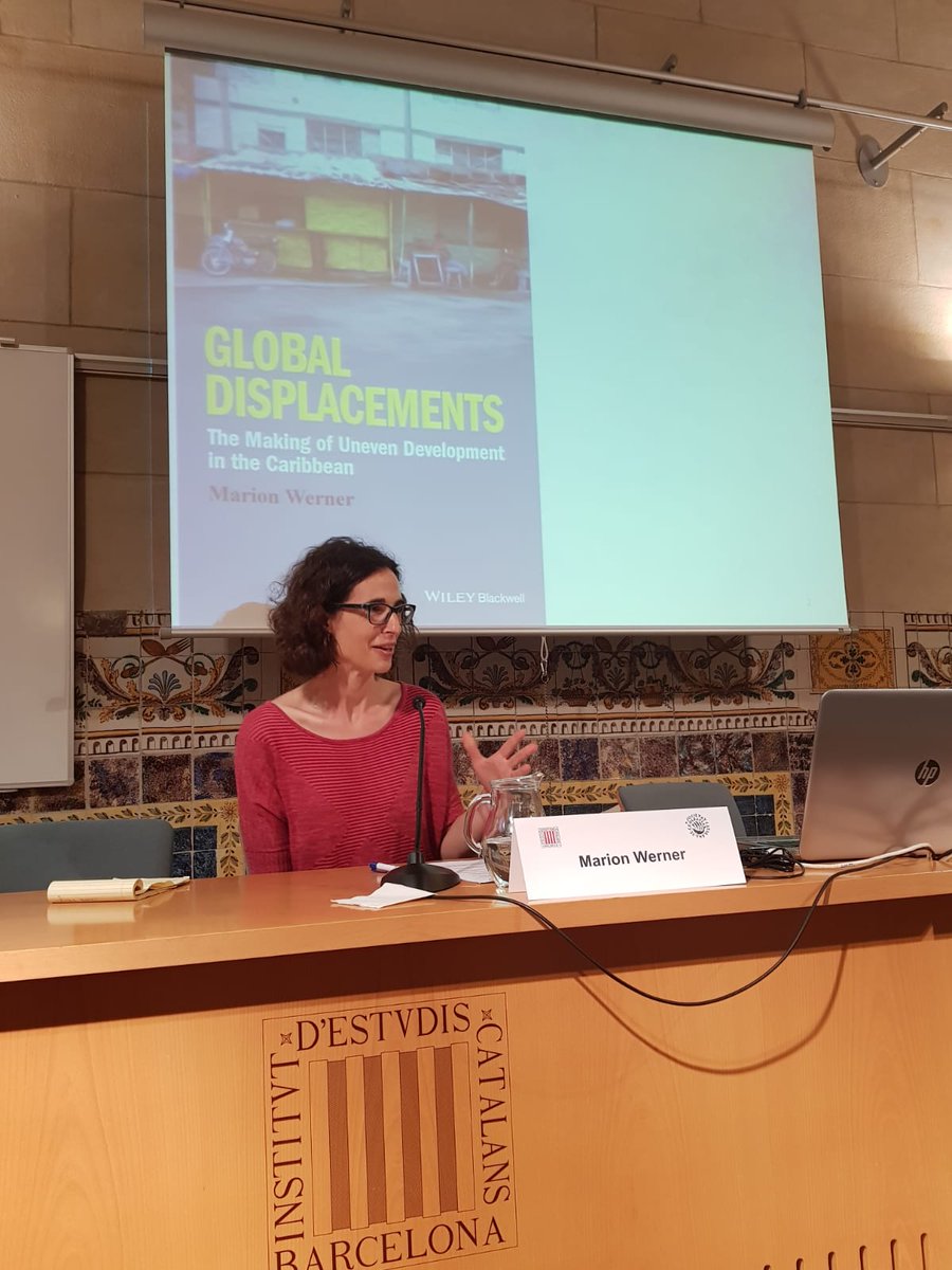 From uneven development to #foodsovereignty in the Caribbean. Grateful to speak on my work at the Catalan Geography Society. #criticalgeography