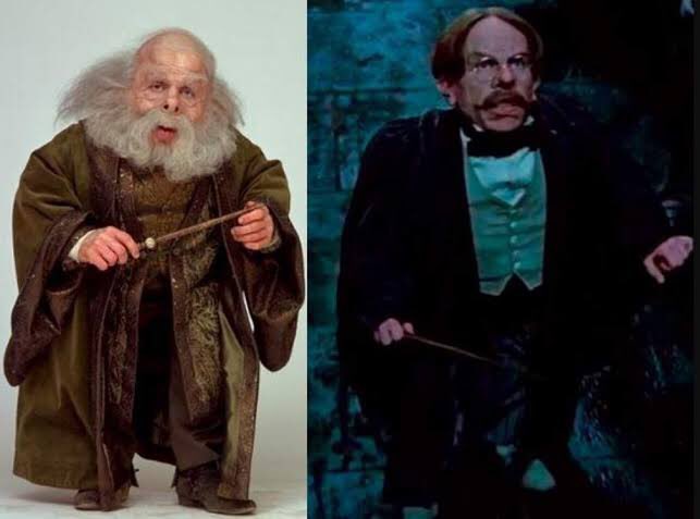 MoreRupertGrint's tweet photo. Why is it that Prof. Flitwick’s appearance is different?
Left one is from the 1st movie, right one is from the last one. https://t.co/FfWv000JAR