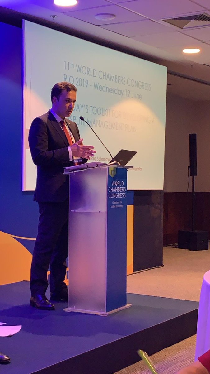 ConsidineMgt's tweet photo. Listening to Gustavo Scheffer da Silveira “Arbitration is the 2nd most important & successful Dispute resolution mechanism after Mediation “ - which is the premier ADR methodology world wide. @WorldChambers #Enlighting https://t.co/eGGpZVRuVv