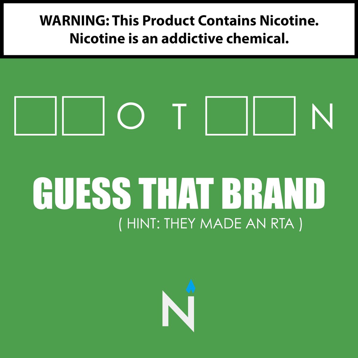 vapordna's tweet photo. Time To Sharpen Up Those Minds
~~~
Can you figure out todays “Fill In The Blanks” puzzle??? Drop your answers below and lets see who can get this one

#EcigShops #VapeLife #VapeGram #VapeHappy #VapeOn #VapeFamous #SocalVapers #Vapes #CloudChaser #VapeCrew #VapeStars https://t.co/agNDV1vVkJ