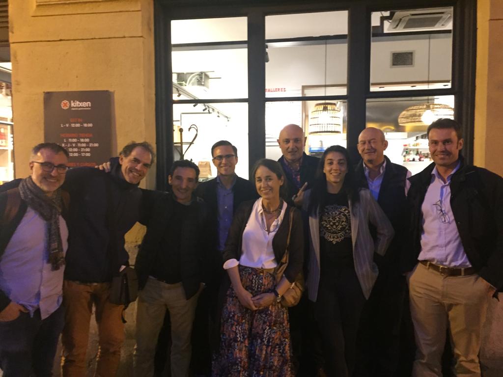 Happy <a href="/LegalhackersBIO/">BILBAO LEGAL HACKERS</a> after legal cooking. #legalhack. Thank you Trebeki combining efforts!!