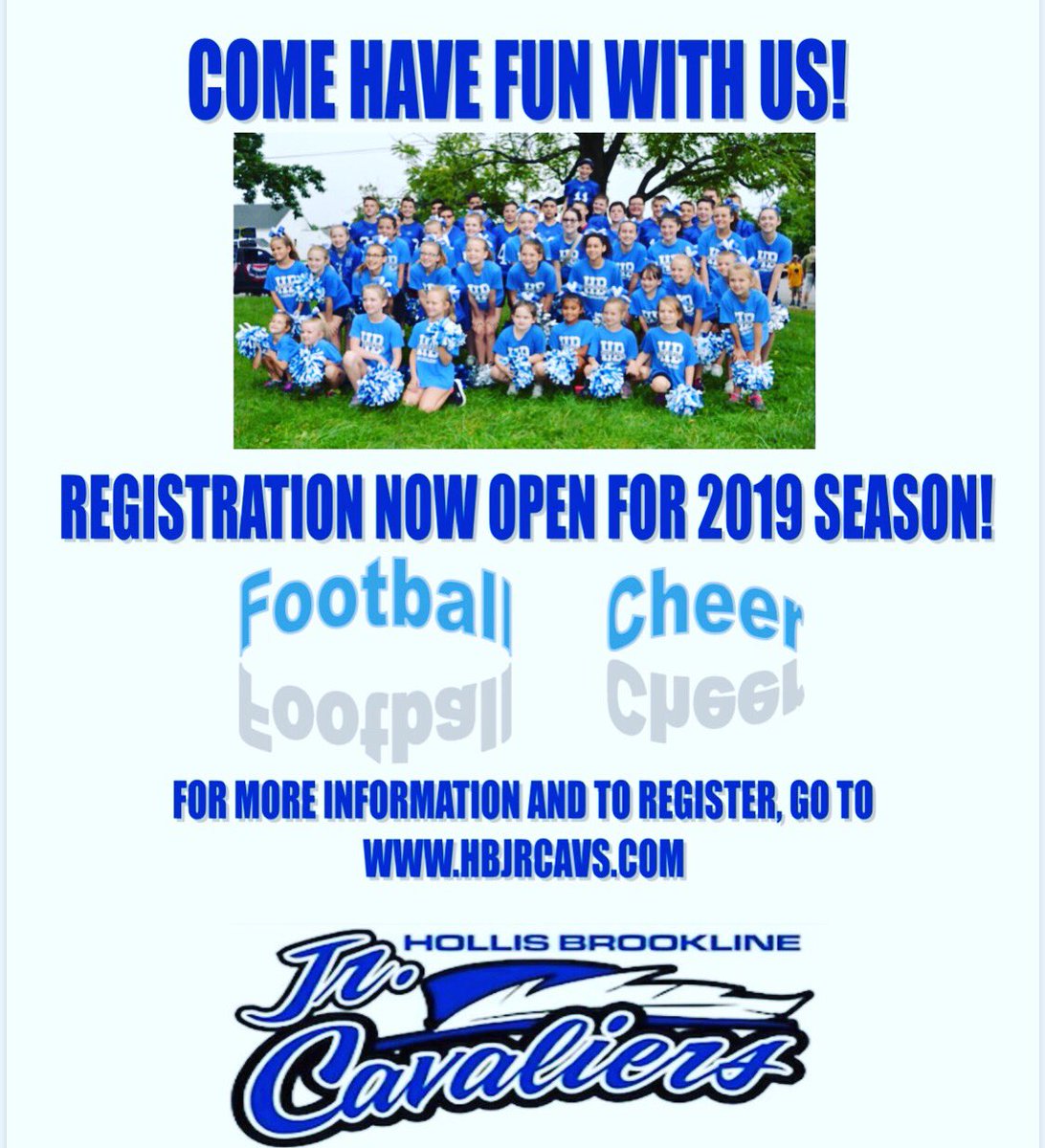 Register now play in the fall 🏈🤸🏼‍♂️hbjrcavs.com/registration/