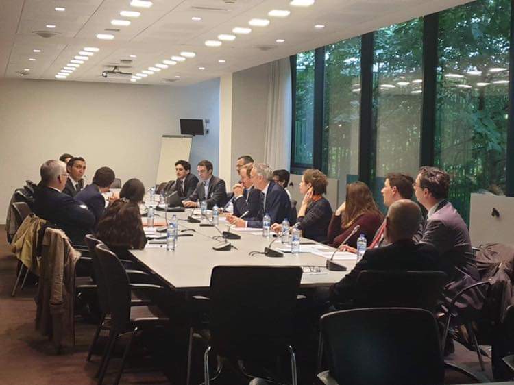 OserLaFrance's tweet photo. .@JulienAubert84 présidait le premier Conseil national d'Oser la France ce soir ! Au menu, notamment, la présentation de la nouvelle équipe financière, l'adoption du règlement intérieur, la refondation de #LR, les élections municipales, les moyens de financement... https://t.co/8RZgZHMdif