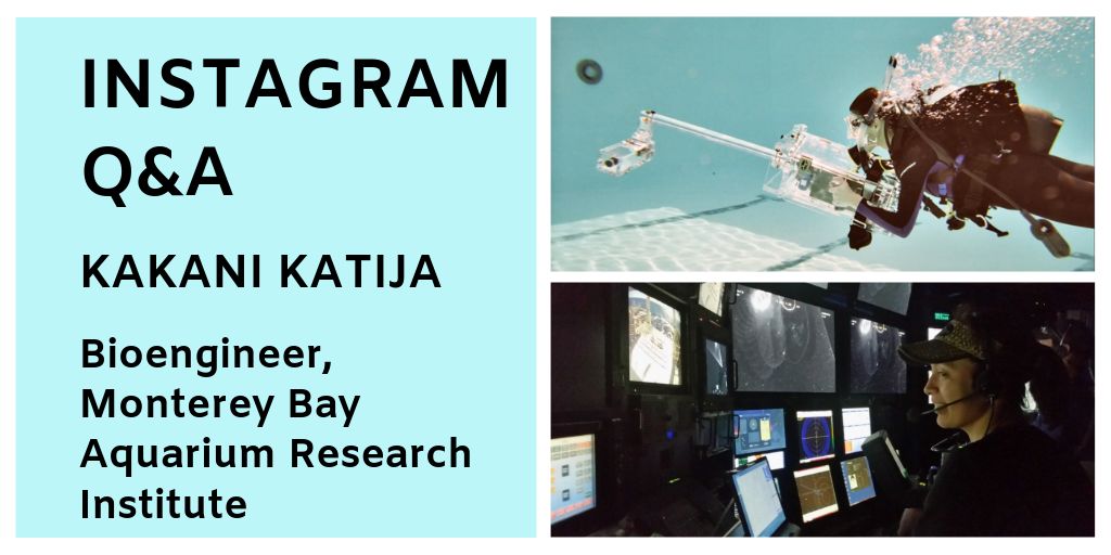 ⁣Kakani Katija, bio engineer at <a href="/MontereyAq/">Monterey Bay Aquarium</a>'s <a href="/MBARI_News/">MBARI</a> builds underwater technology that helps us study marine invertebrates, animals that can inspire new human technology.

Head to our Instagram to learn more about her work and ask her questions
instagram.com/nsfgov/