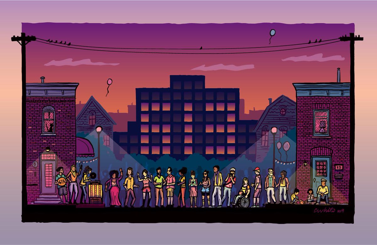 BTPBrewing's tweet image. Party Tomorrow: @apt613 and @happygoatcoffee are hosting a free block party on #613Day—that's June 13—from 4pm to 10pm. Jamie will be on site to chat beer and the happy Goat team are pouring the brews.

🌆 by @colinwhite who came up with this year's 613 Day illustration