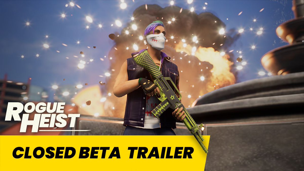 PlayRogueHeist's tweet photo. Learn more about what will be included in this weekend's closed beta test in our latest dev blog. #SuitUpForBeta https://t.co/iKQFtdNsXq https://t.co/e9UGOjMWdW