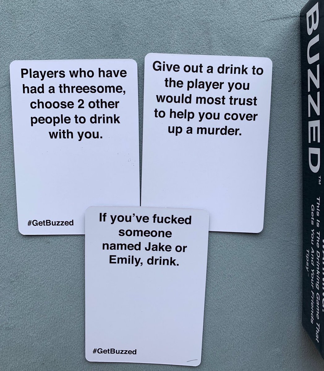 reallysanchez's tweet photo. I got drunk just looking at these cards lmao 😂 https://t.co/CDFeMdrtYV