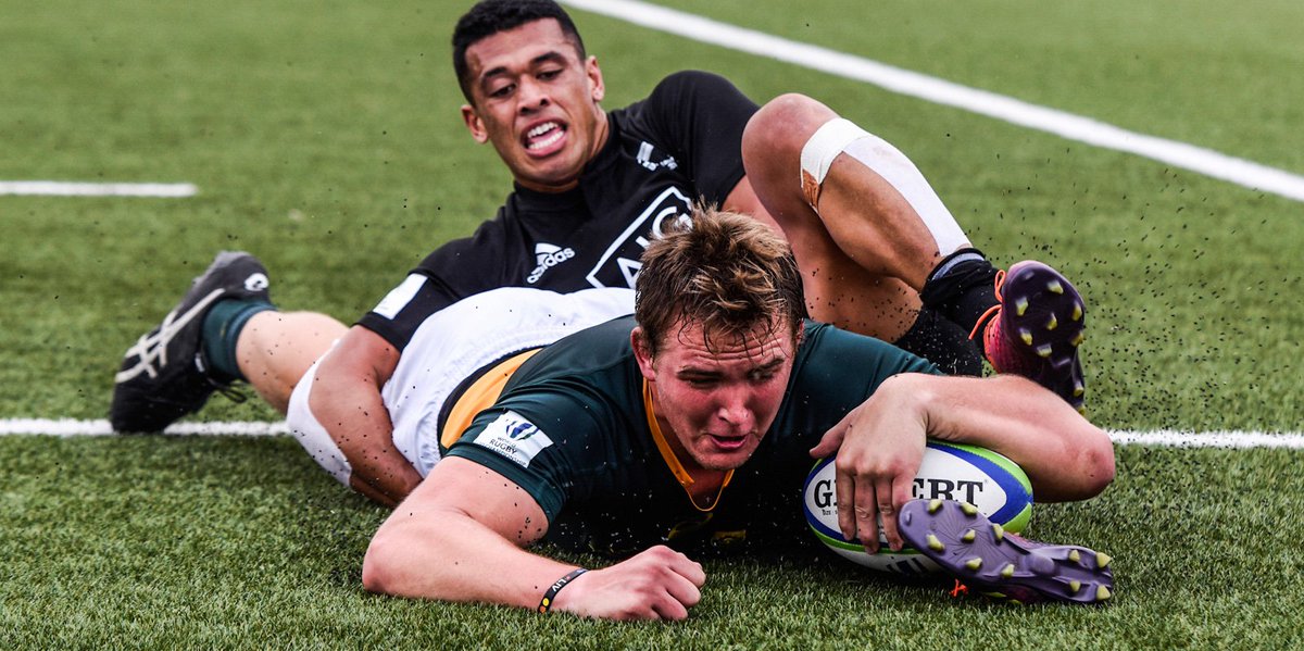 SAJuniorRugby's tweet photo. Into the top four go the Junior Boks - 💪 finish over @AllBlacks U20s! 🏉🇿🇦

https://t.co/pY1X83f0be

#WorldRugbyU20s #BuildingBoks https://t.co/XitDtmQRm5
