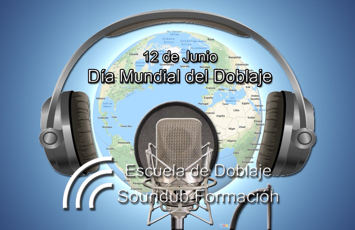 SoundubF's tweet photo. ¡Felicidades a todos los que intervienen en los procesos del doblaje! Y también a los que lo disfrutáis.  12 de Junio #díamundialdeldoblaje #diamundialdeldoblaje #díamundialdeldoblajedevoz #doblajesespañol #doblaje #doblajes #actor #actordedoblaje #escueladedoblaje https://t.co/pR9bngUCJK