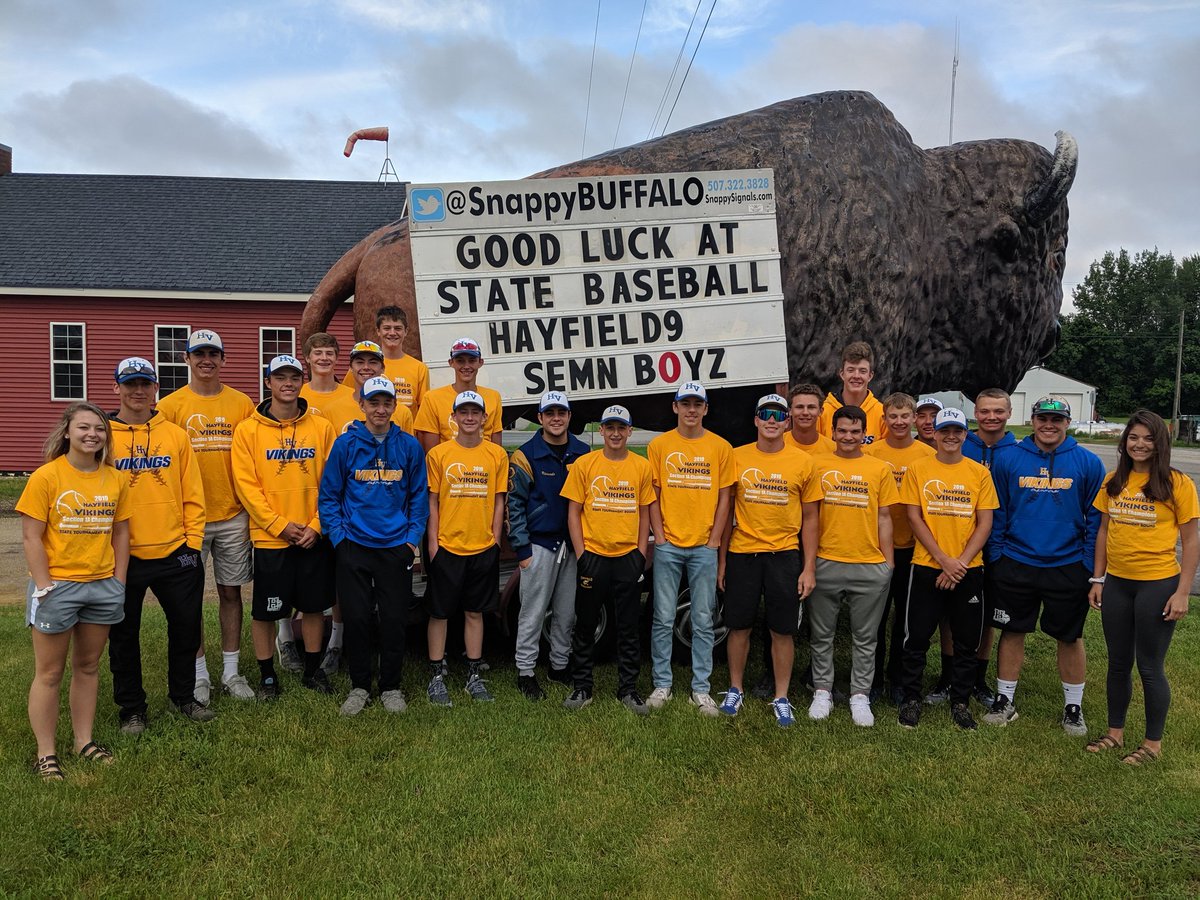 thehayfield9's tweet photo. Thank you to our communities for all the support!!! We can't wait to see all the blue and gold at our game tomorrow!

#HHSBaseball https://t.co/GQY3riEaJG