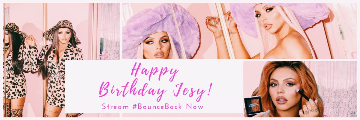 jadejoohyun's tweet photo. Calling all mixers who would want to join. 
I'm organising this birthday project for Jesy. You can use these photos as your layout just for a day on June 14th. Don't forget to use the following hashtags on that same day
#BounceBack
#/BounceBackOutNow
#/HappyBirthdayJesy https://t.co/ayYmvp7veW