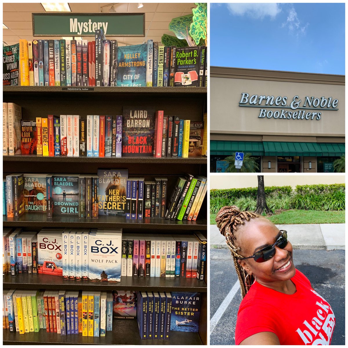 FredericaBurden's tweet photo. #BarnesandNobles #mystery #showinglove #summerreading #instoresnow #plantation #miamiauthor #fredericaburden #blackgirlmagic #miamivibe #miamilove #bookyoursummerread โฅ๏ธ๐ฅ๐ https://t.co/zNxFqGZQyq