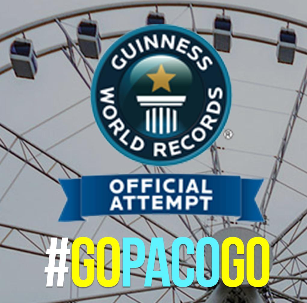 #GOPACOGO - WATCH LIVE and CHEER HIM ON as 96 Rock's <a href="/PacoRadioShow/">Paco</a> rides the Panama City Beach #Skywheel for 52+ Hours to set the Official <a href="/GWR/">Guinness World Records</a>!
96rock.com/paco