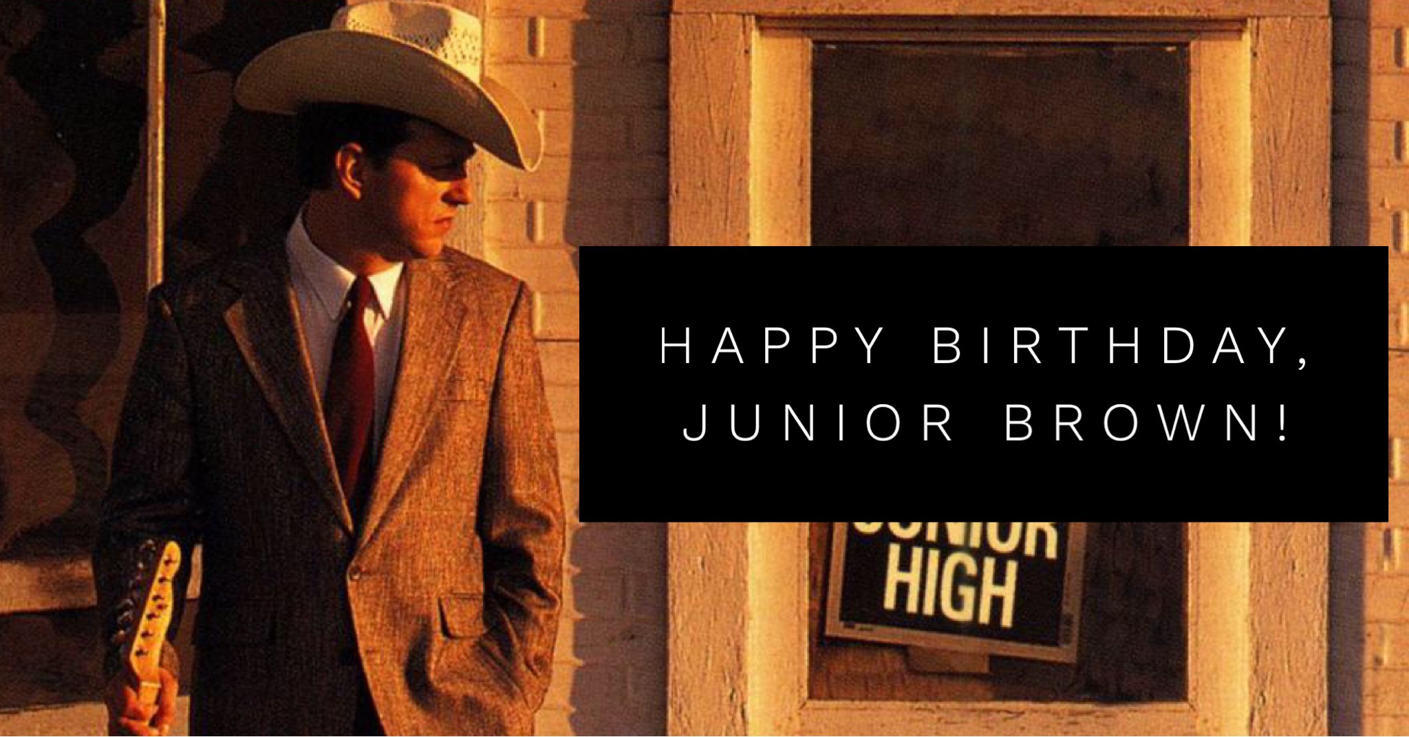 Happy 67th Birthday to Junior Brown! What s your favorite tune from this super-picker!?  