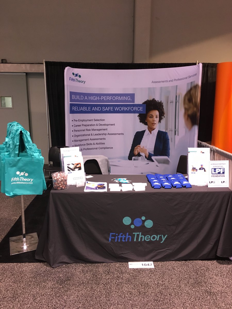 FifthTheory's tweet photo. Its showtime! Come visit us at Booth#1047 at NRFProtect #nrfprotect #lpfoundation #fifththeory #retail https://t.co/lFY5P5rZbC