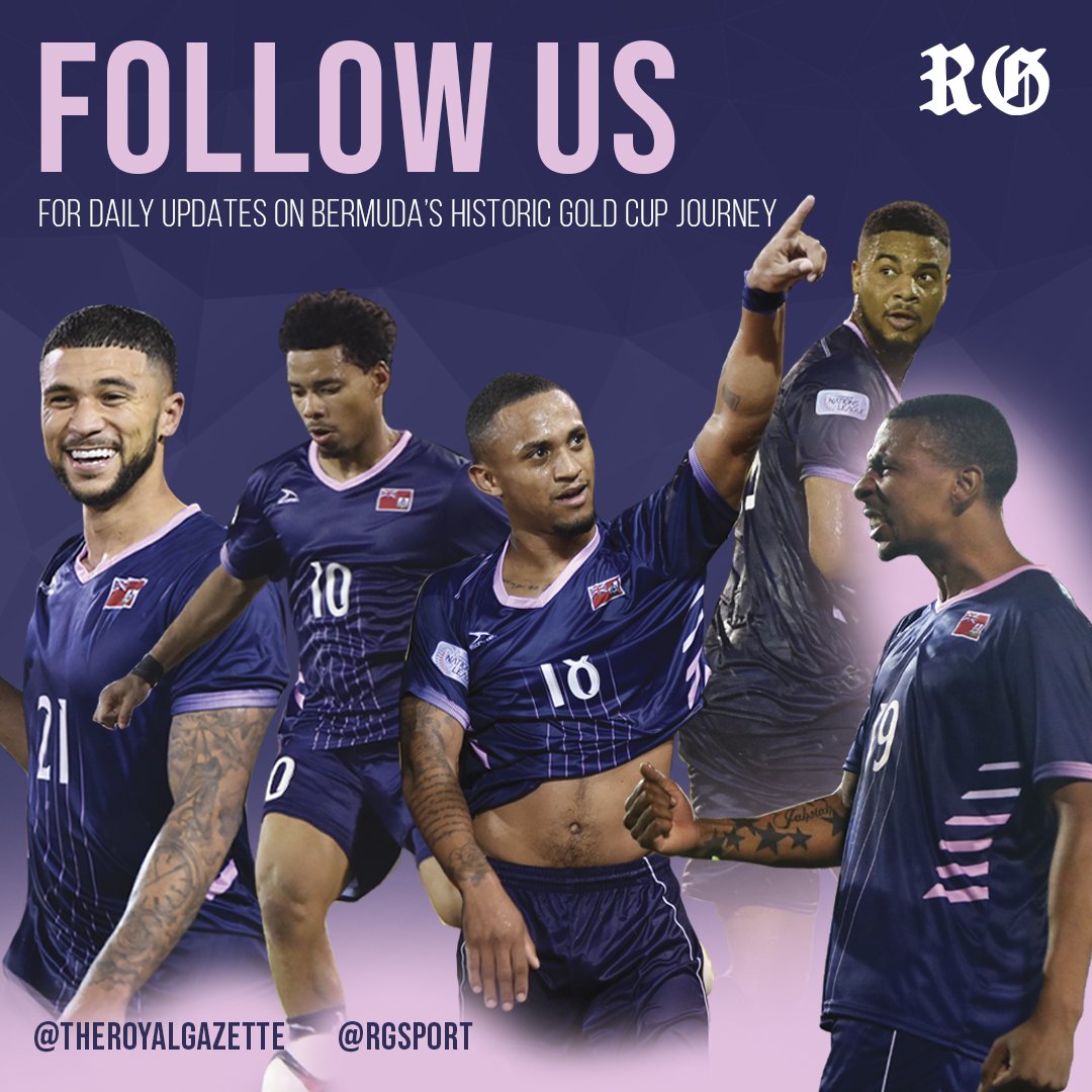 rgsportsdesk's tweet photo. Make sure you hit that follow button for daily updates, match reports, pictures, video and more of @BermudaFA's historic first appearance at the @GoldCup from our reporter live at the competition. @TheRoyalGazette #Bermuda #GoldCup #PinkAndBlue #GoBermuda https://t.co/UGLWf6rxN2