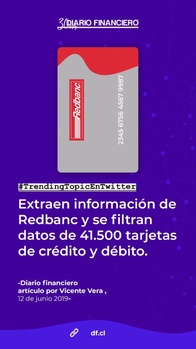 PughSenador's tweet photo. REDBANC 41,500 tarjetas de crédito y de débito fueron vulneradas #AgenciaDeCiberseguridad ¡AHORA YA! #redbanc https://t.co/VrFsNWZML9