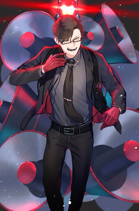 「black pants red gloves」 illustration images(Oldest)