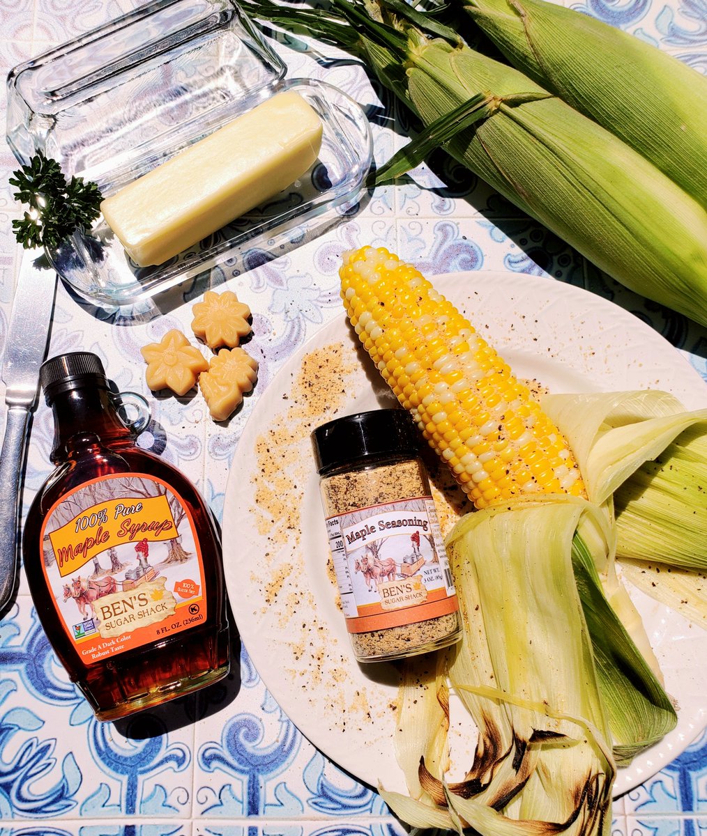 Happy National corn on the cob day!!!
(1 day late) We have the best Maple Seasoning for your summer grilling needs! Try it on corn, steak, chicken, seafood, everything you can imagine!
#nationalcornonthecobday 🍁🥞🌽 #maplesyrup #naturalsugar #realfood