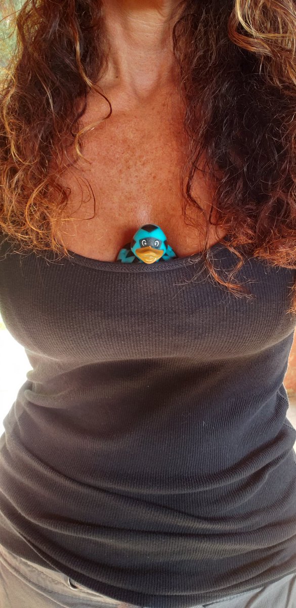 Inthispace1's tweet photo. I was a good duck and was on time today at Sex Geek Summer Camp 2019 #sgsc19 https://t.co/tNeoTpchBh