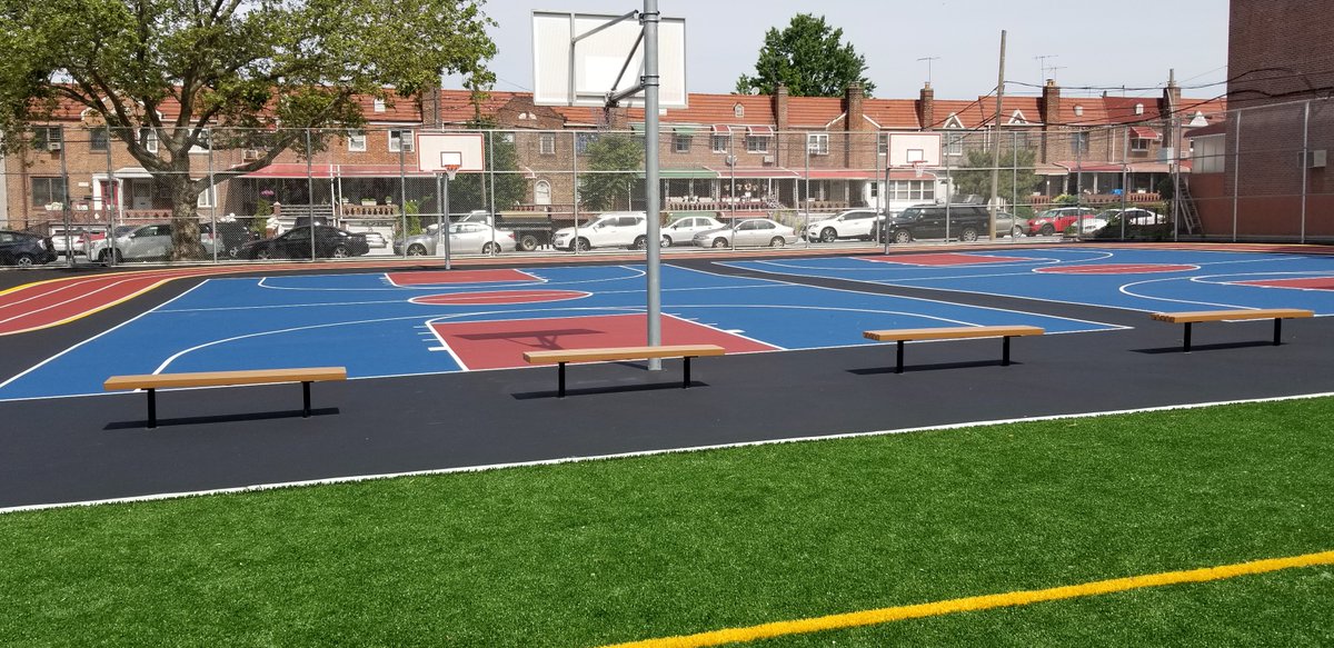NYC_SCA's tweet photo. @NYC_SCA Pres. & CEO Lorraine Grillo joined @Costa4NY to open a new playground for students at PS 151 in Woodside. SCA was able to remove 10 TCUs & relocate children attending PS Q255 to a new location that better suits their needs. #space2learn #space2play https://t.co/gJLfqqO5vV