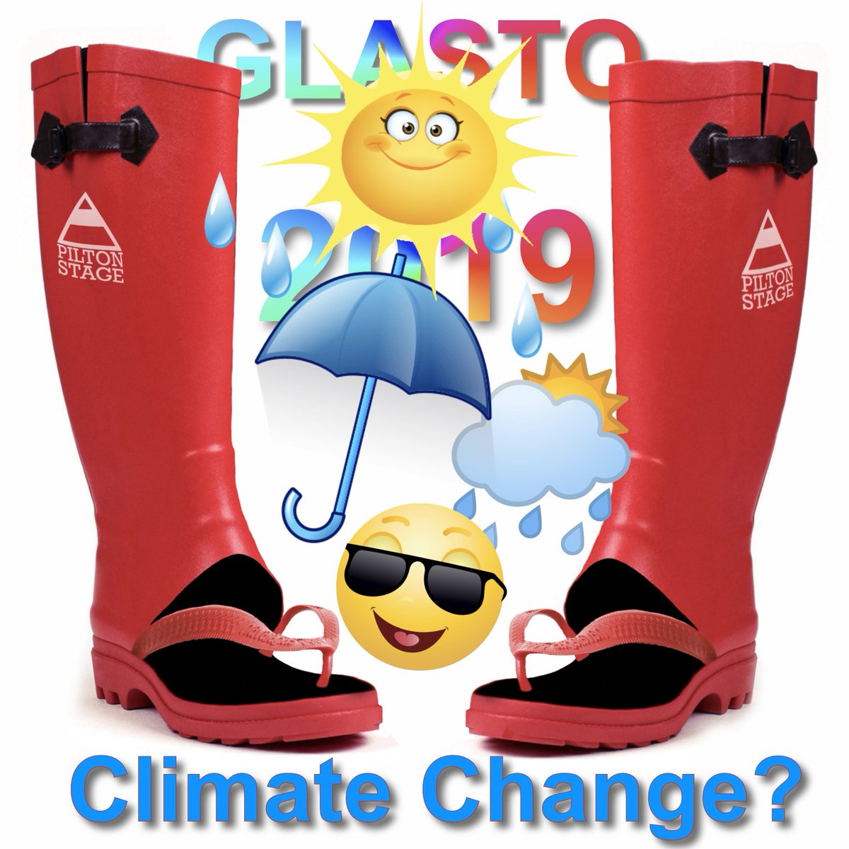 Ready for 'Climate Change' at Glastonbury... @GlastoFestFeed @RoadtoGlasto @TheGlastoThingy @GlastoGals @GlastoWatch @PiltonVillage