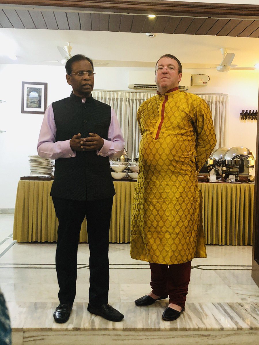 UKinHyderabad's tweet photo. A great evening together today 🇮🇳🇬🇧celebrating Eid Milap #EidAlFitr2019 #AgaazEBaatcheet #ForceforGood https://t.co/E0JTZ6HtH1