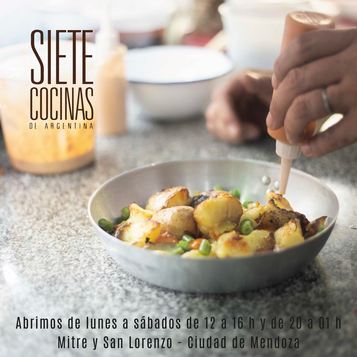 Recordá que a partir de junio abrimos puertas al mediodía. Te esperamos para sorprenderte con la nueva carta!