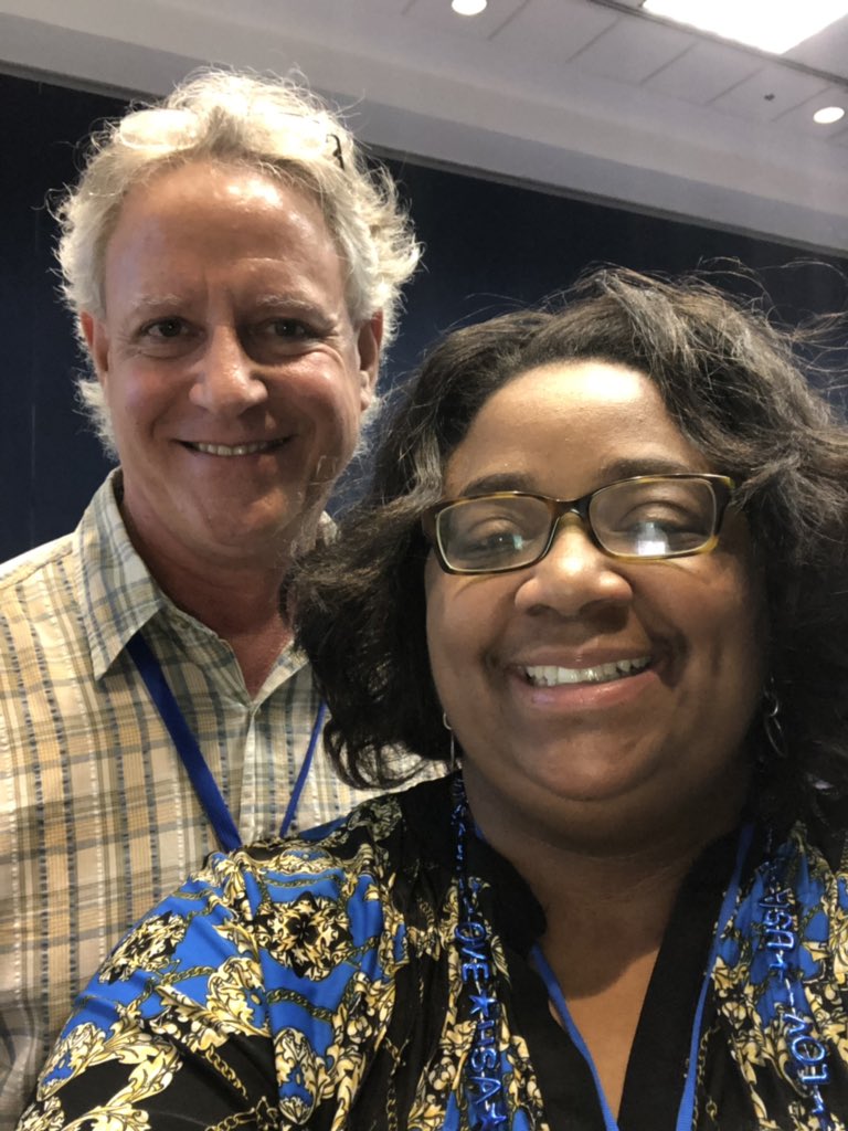 Attending the AETC conference in Mobile. Inspired to learn more about CAD and 3D printing for the library at Lee High School. Teacher resources available at nwa3d.com. 
Great information from Tim Caffrey!