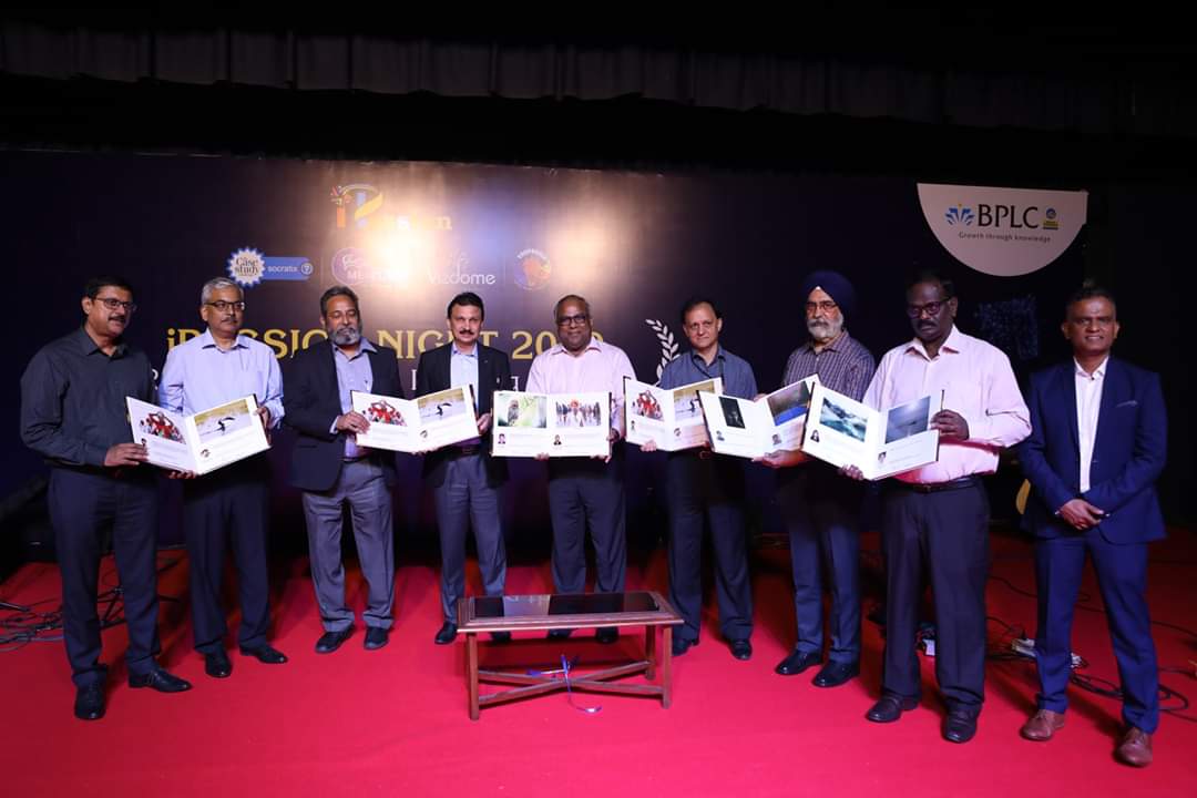 Our Director (HR),Mr K. Padmakar, Director (Finance), Mr N. Vijayagopal along with ED HRD, Mr G Krishnakumar, ED HRS, Mr M V Prabhakaran, &amp; ED SCO Mr Suresh Nair launched the coffee table book which features the #iPassion finalists in the Dance, Singing &amp; Photography category.