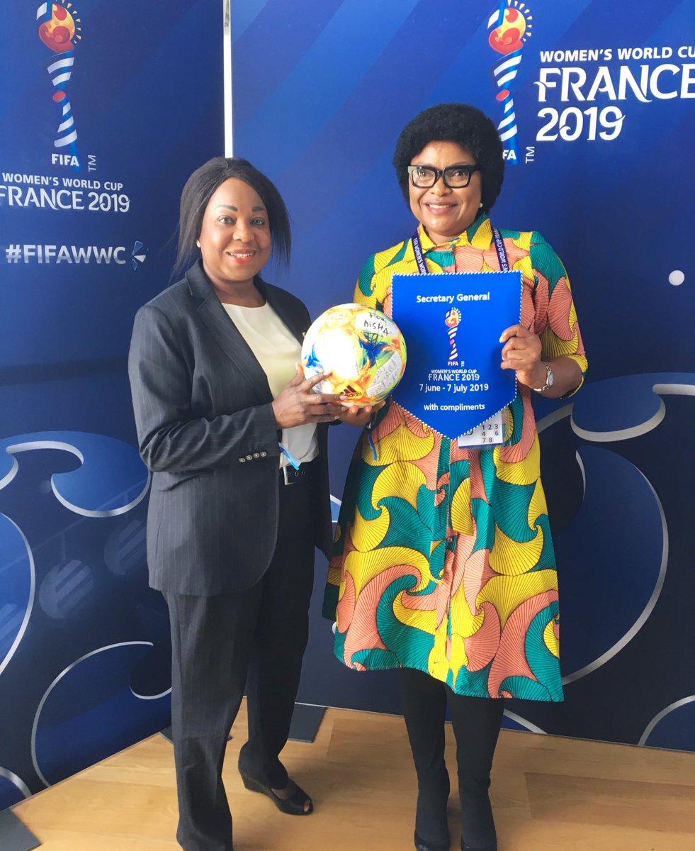 Fatma Samoura tweet media