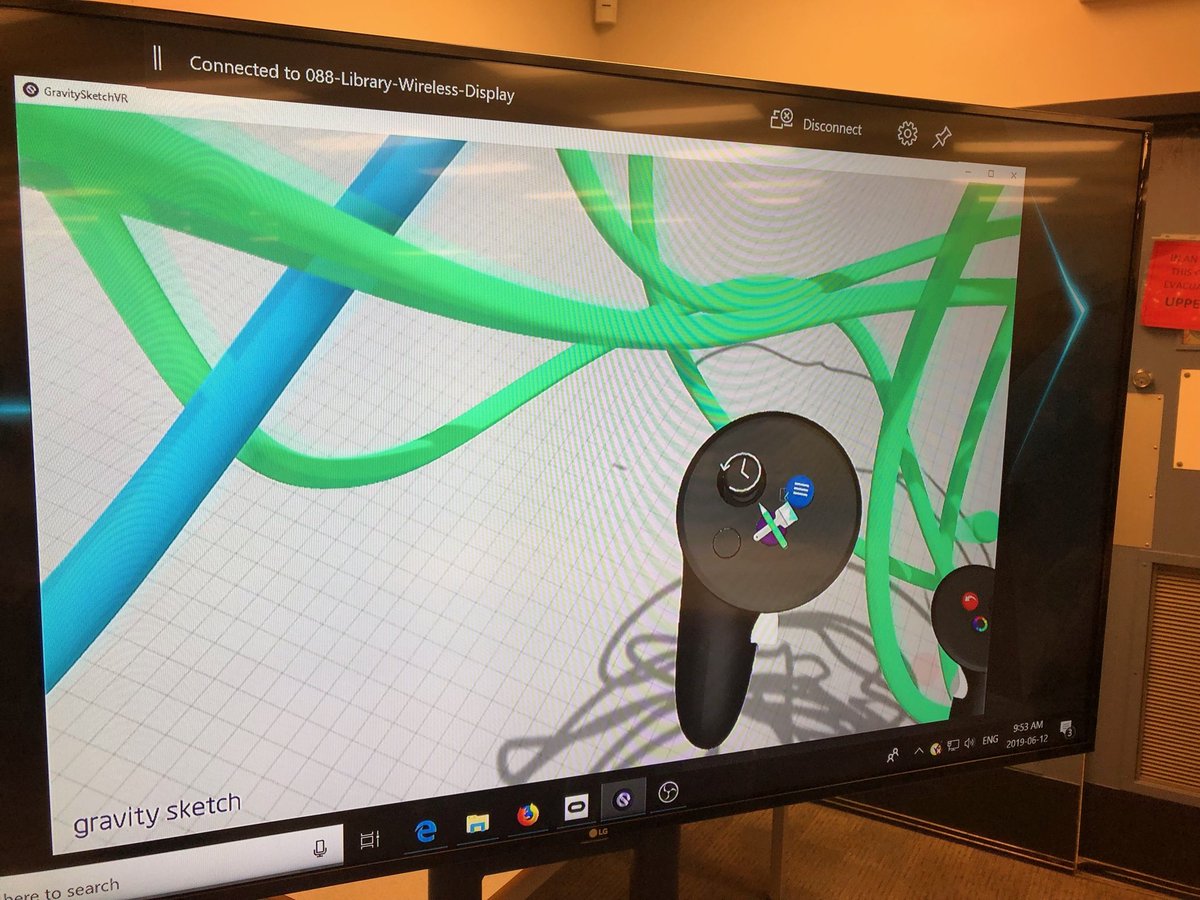 dhsands's tweet photo. Gravity Sketch in #VR with the Oculus Rift @pmss43 Thanks for the experience #setbc https://t.co/1TL5tkMMat
