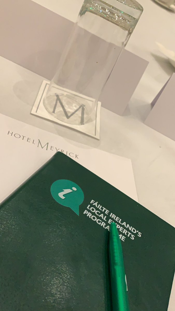 Snoozleshostel's tweet photo. Kicking off the @Failte_Ireland Local Experts Programme in @hotelmeyrick  #WildAtlanticWay https://t.co/LxO3Alc5AL
