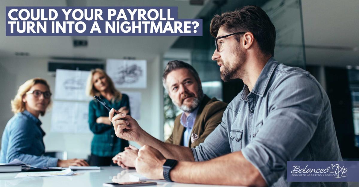 JennyBalup's tweet photo. Could your payroll turn into a nightmare?

Read our latest article to find out the payroll pitfalls... https://t.co/jn33HmMnPj https://t.co/tTf8oHaCoT