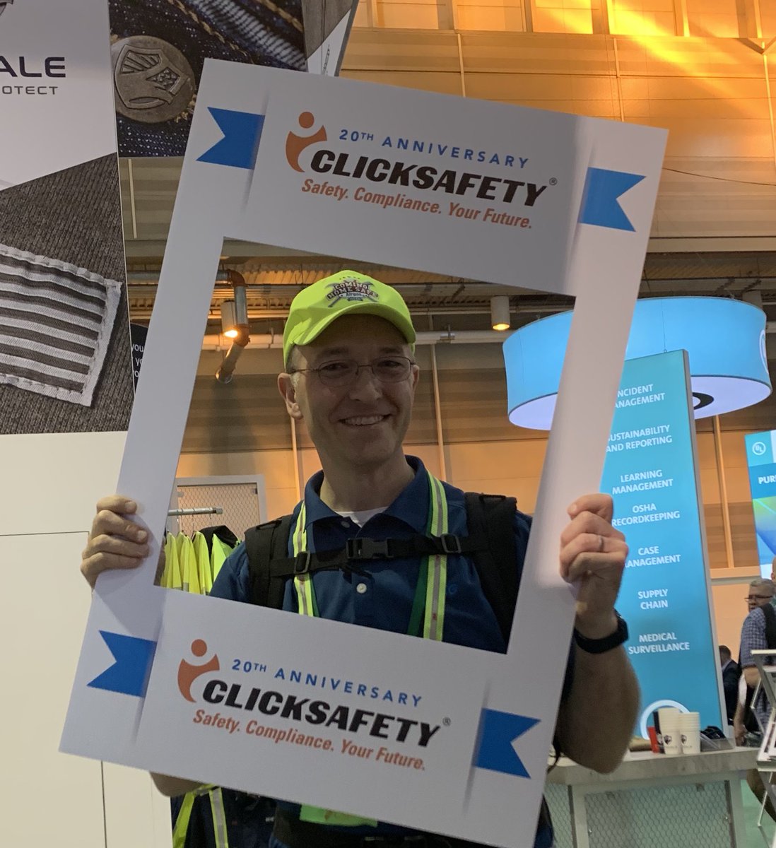 KorpiJoe's tweet photo. I feel like such a star at the #clicksafety booth at @ASSPSafety #Safety2019 Expo! https://t.co/8wOUkrGkav