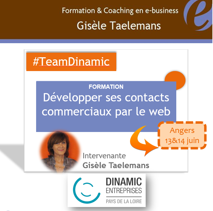 giseletaelemans's tweet photo. #TeamDinamic 2 jours de #formation pour Développer vos contacts commerciaux avec #DinamicEntreprises
Demain ils seront 9 à pouvoir clamer haut et fort #JaiFaitDinamic
Prêts pour demain ?
#Formation #lead #transformationDigital #TransFoNum #digital #CCI https://t.co/9B8T3cDAKb