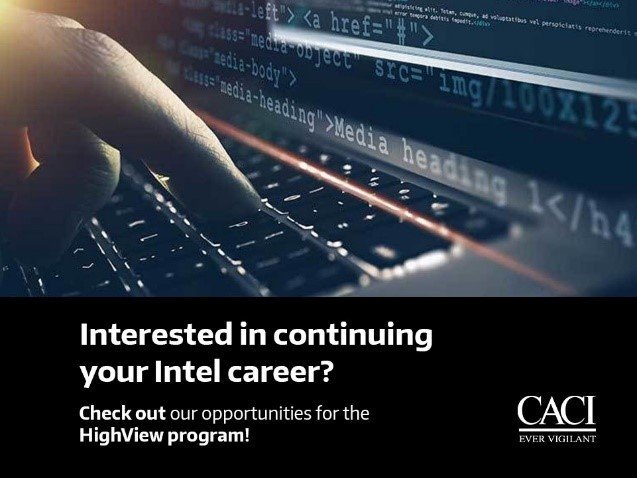 CACIIntl's tweet image. Are you looking for a way to combine your technical passion with your career? Look no further than CACI! We are hiring #webdevelopers and #systemadmins. Check out open positions and apply today! ow.ly/wjM030oVHgv