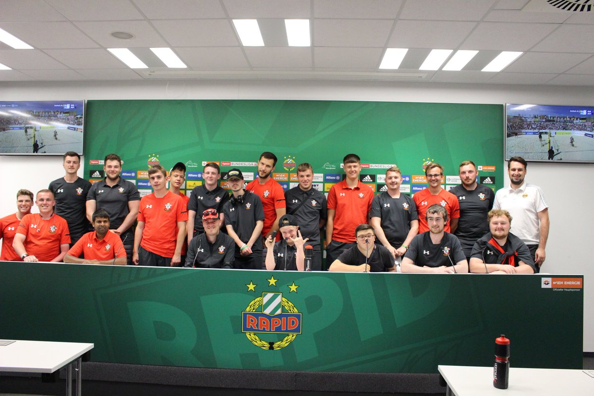SFC_Foundation's tweet photo. Last weekend, two teams did us proud as they represented #SaintsFC in Austria 🇦🇹. 

Get the lowdown and see the best of the images from a great weekend at @skrapid ➡️ https://t.co/iKXFohyaTJ. 

#SaintsFoundation 🔴⚪ https://t.co/HL1BEu3J6B
