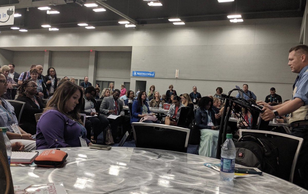 JJVandal's tweet image. I had the opportunity to preach the gospel of campus engagement today at @TASSP1 I really enjoy helping principals to be better at their craft! #TASSP #VanEdTech