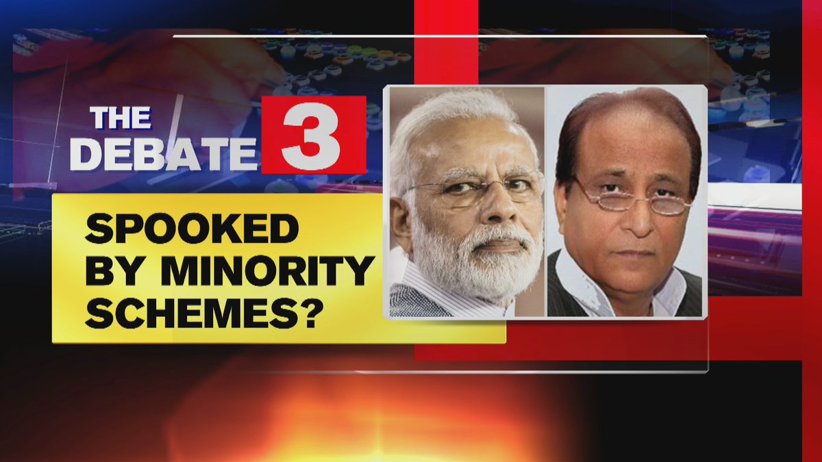 republic's tweet image. #ModiWelfareForAll | Modi government&apos;s minority schemes spook Opposition? Share your views using the hashtag and join Arnab on the Debate - republicworld.com/livetv