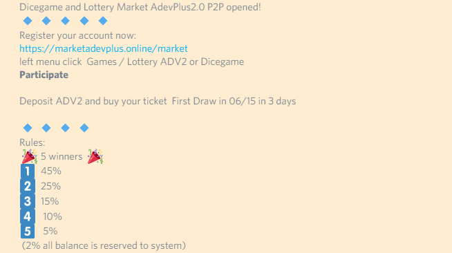 Participate now, follow link:
marketadevplus.online/market

#ADV2 #BitcoinCash #doge #LTCBTC <a href="/finexbox/">FINEXBOX</a> <a href="/nova_exchange/">nova✾取引</a> <a href="/WadaxExchange/">Wadax.io</a> @trade_cx <a href="/AltmarketsEX/">AltMarkets Cryptocurrency Exchange</a> <a href="/joinfree007/">joinfree</a> <a href="/coingecko/">CoinGecko</a> <a href="/coinpaprika/">CoinPaprika 🌶️</a> <a href="/CryptoHashTank/">CryptoHashTank</a>